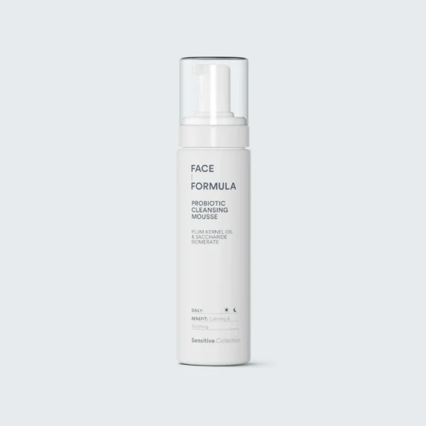 Probiotic Cleansing Mousse fra Face Formula – skånsom probiotisk ansiktsrens som styrker hudbarrieren