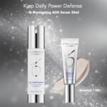 Kampanje fra ZO Skin Health med Daily Power Defense og gratis Illuminating AOX Serum.
