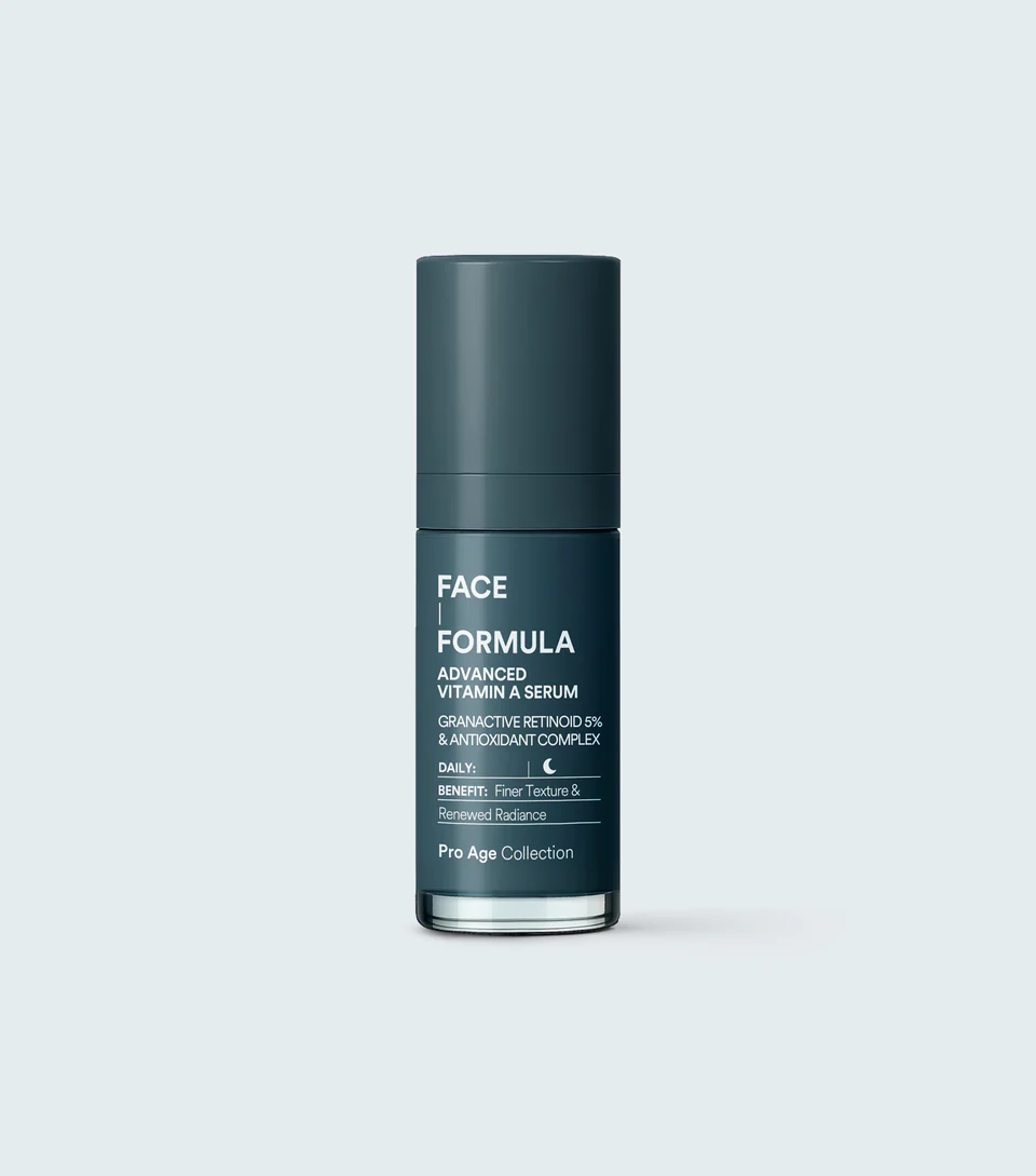 Face Formula Advanced Vitamin A Serum – retinolserum for jevnere hud og redusert aldringsteg