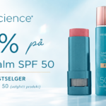 Colorescience Color Balm SPF 50 kampanje med 50 prosent rabatt ved kjøp av Face Shield SPF 50 solkrem hos Elite Klinikken